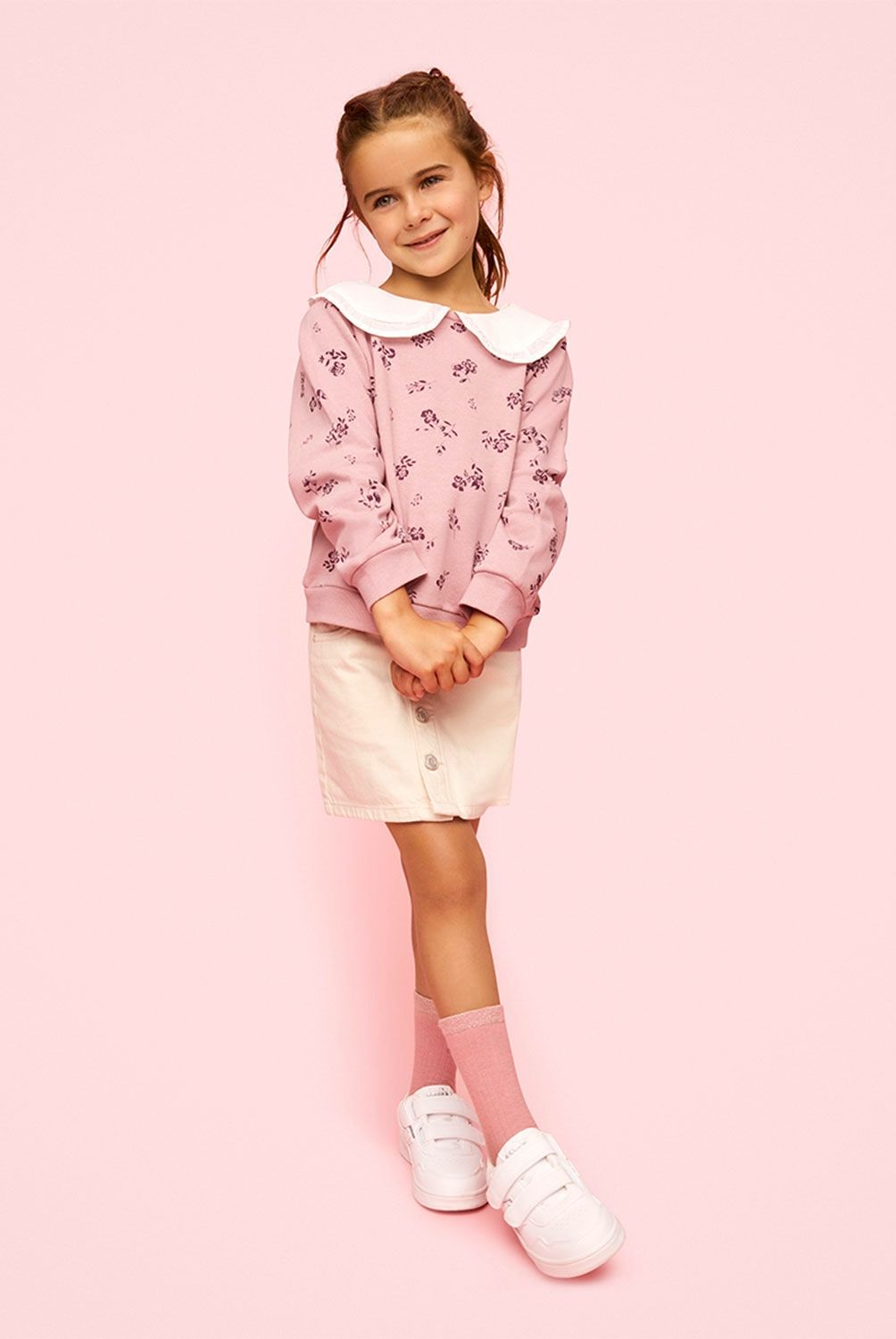 YAMP - Polerón Niña Con Cuello Yamp