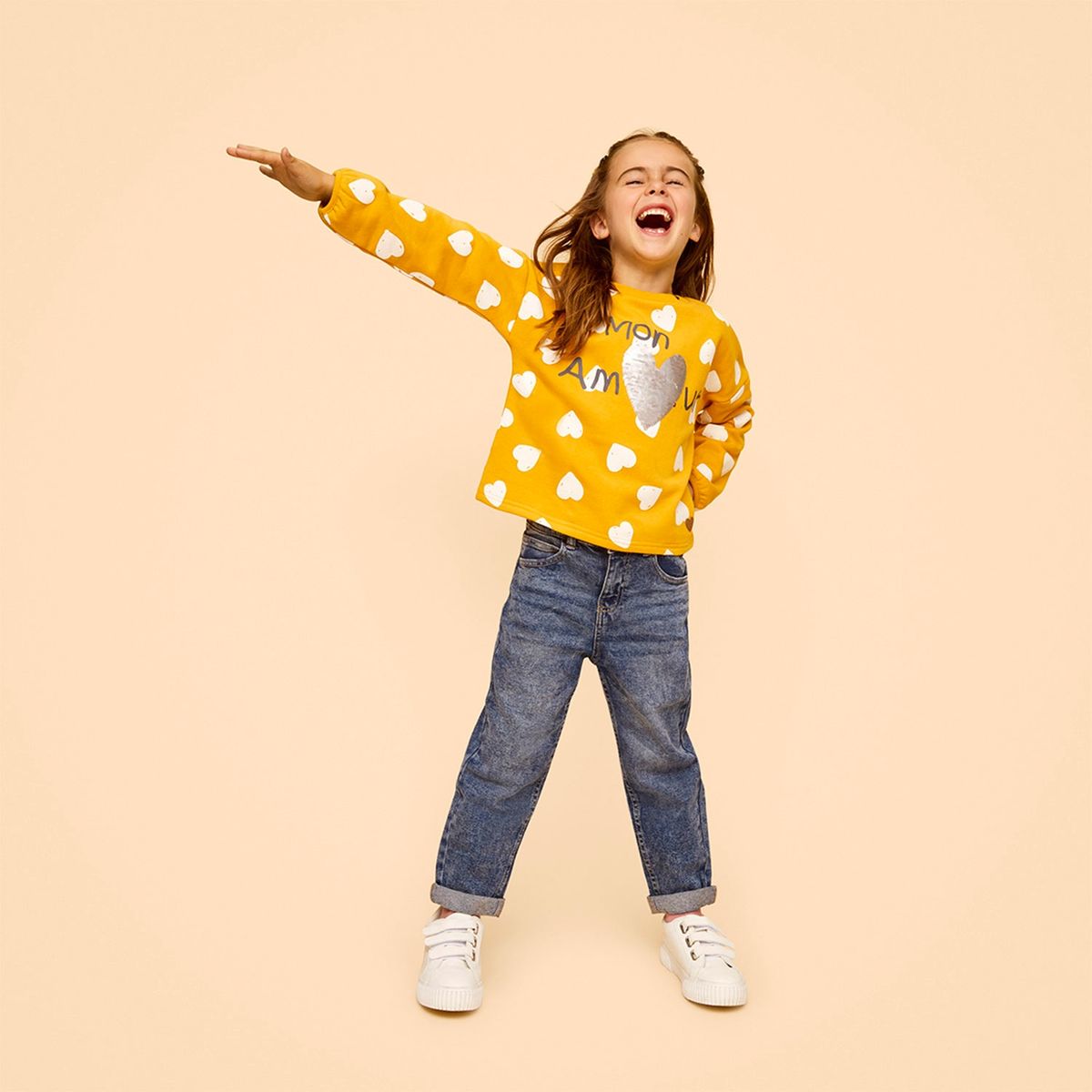 YAMP - Polerón Niña Más Sustentable Yamp