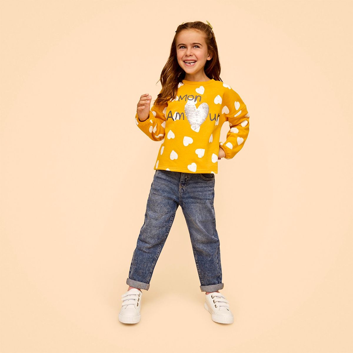 YAMP - Polerón Niña Más Sustentable Yamp