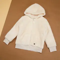YAMP - Polerón Niña Con Capucha Polar