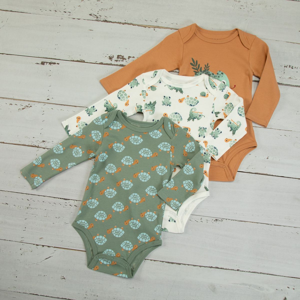 YAMP - Body Bebé Niño Pack De 3 Unidades Algodón Yamp