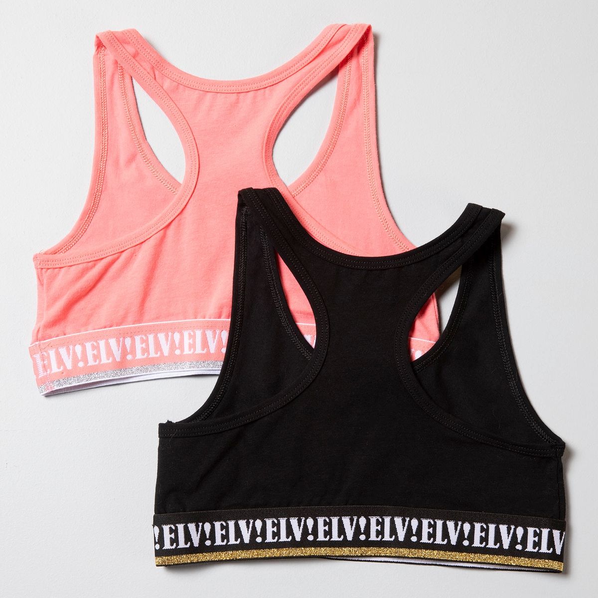 ELEVEN - Pack 2 Sostenes Deportivos Niña Eleven Algodón