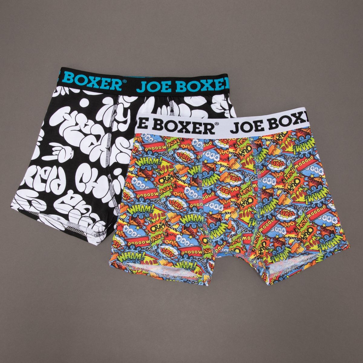 JOE BOXER - Boxer Niño Pack De 2 Unidades Algodón Joe Boxer