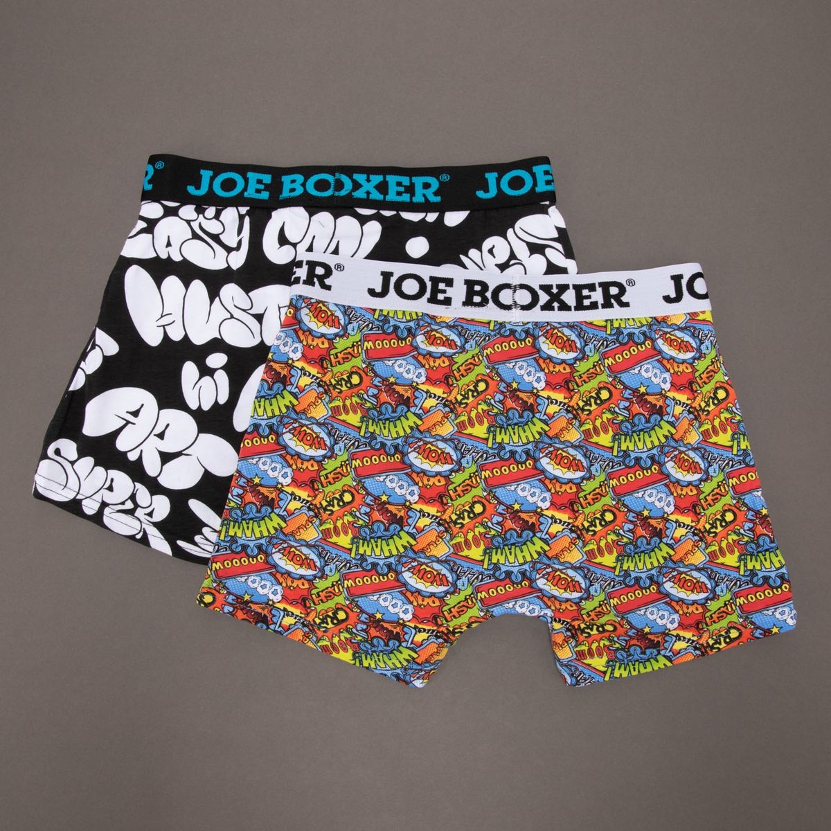 JOE BOXER - Boxer Niño Pack De 2 Unidades Algodón Joe Boxer