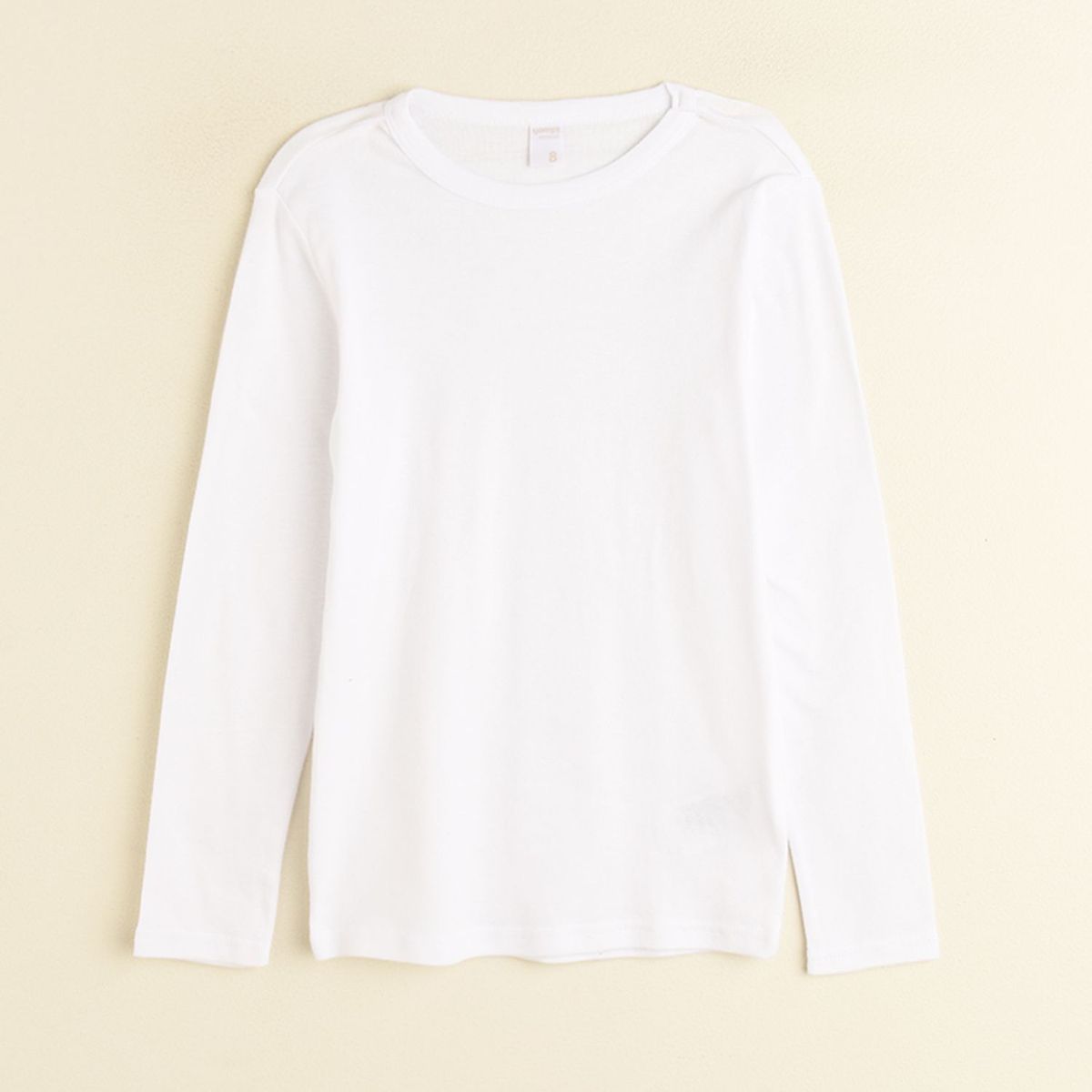 YAMP - Pack 2 Camisetas Interiores Niño Yamp Algodón Manga Larga