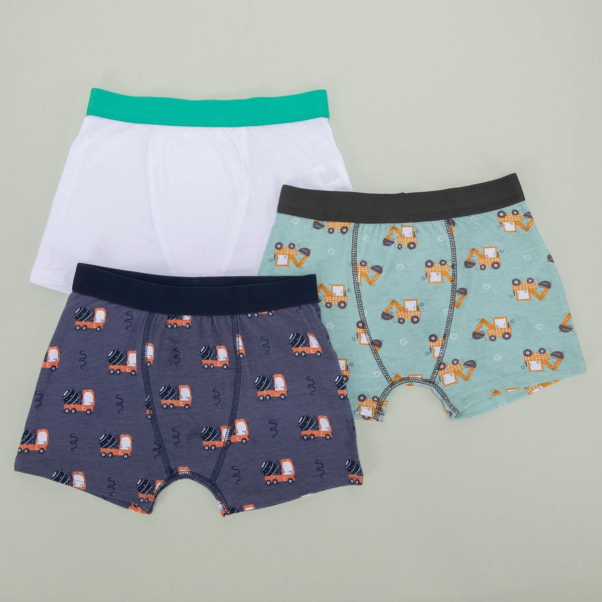 YAMP - Boxer Niño Pack De 3 Unidades Algodón Yamp