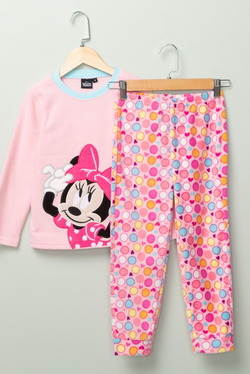 MINNIE - Minnie Pijama Niña Manga Larga Polar