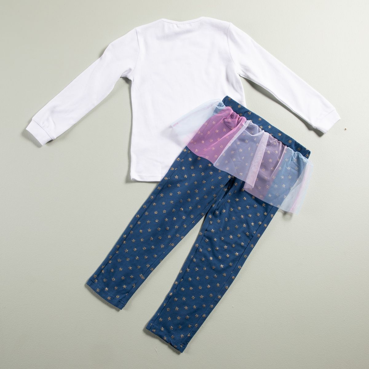 YAMP - Pijama Niña Manga Larga Algodón Yamp