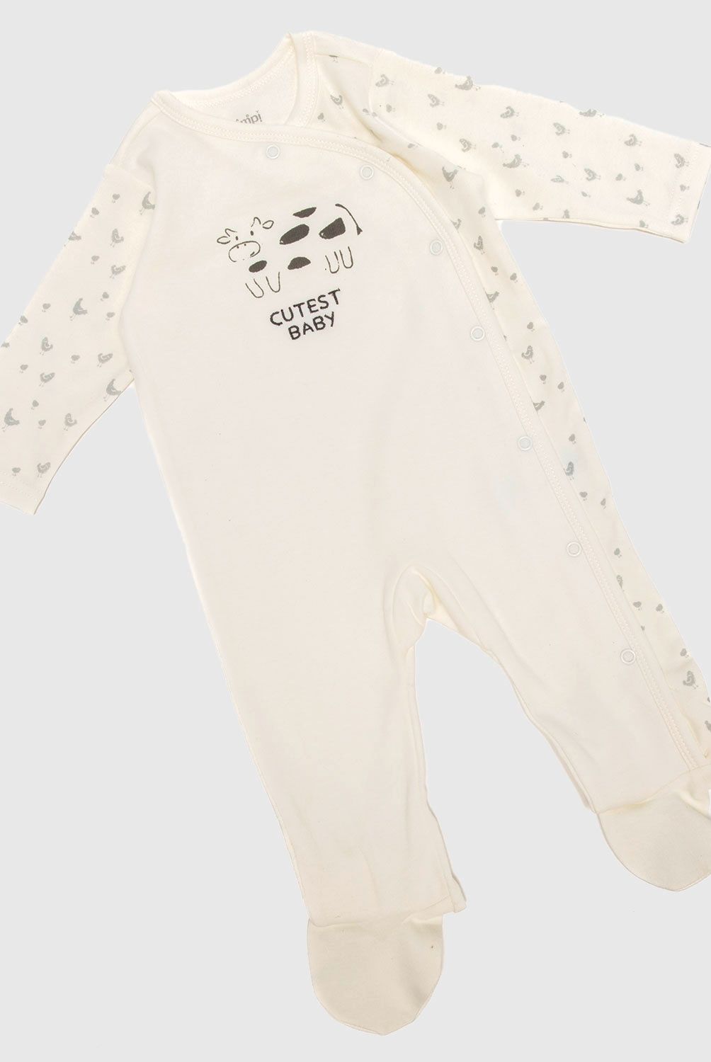 YAMP - Body Pijama Más Gorro Más Peluche Unisex 3 Piezas Algodón Yamp