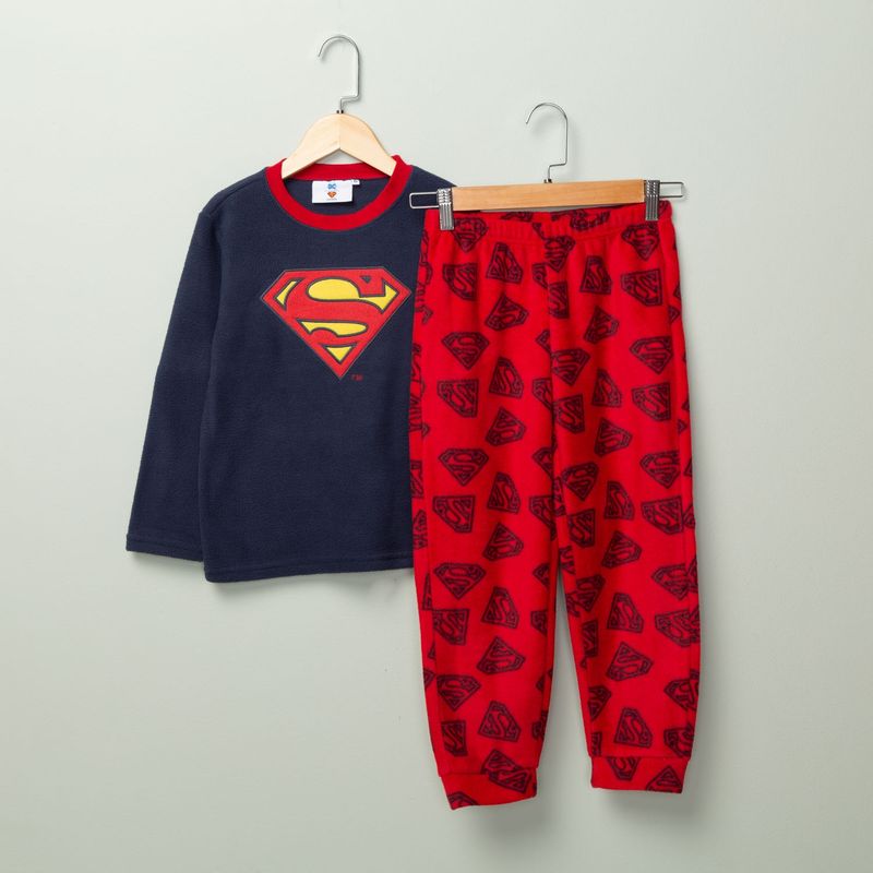 DC ORIGINALS - Dc Originals Pijama Niño Manga Larga Polar Superman
