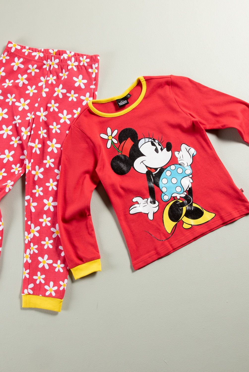 MINNIE - Pijama Niña Manga Larga Algodón Minnie