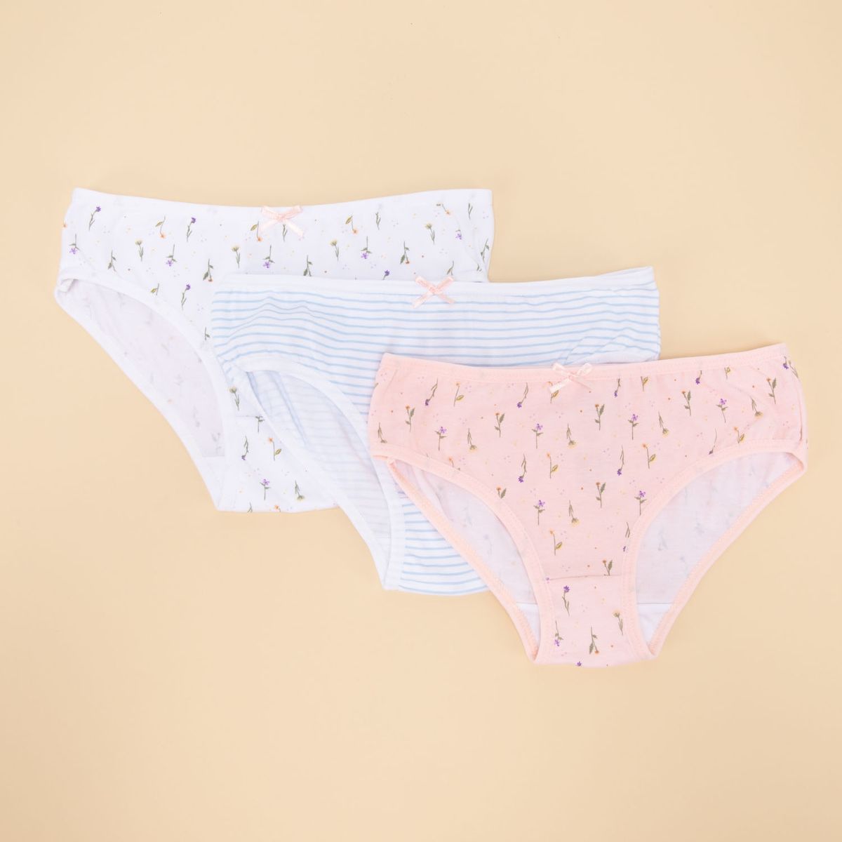 YAMP - Calzón Niña Pack De 3 Unidades Algodón Yamp