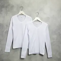 ELEVEN - Pack 2 Camisetas Interiores Manga Larga Algodón Niña