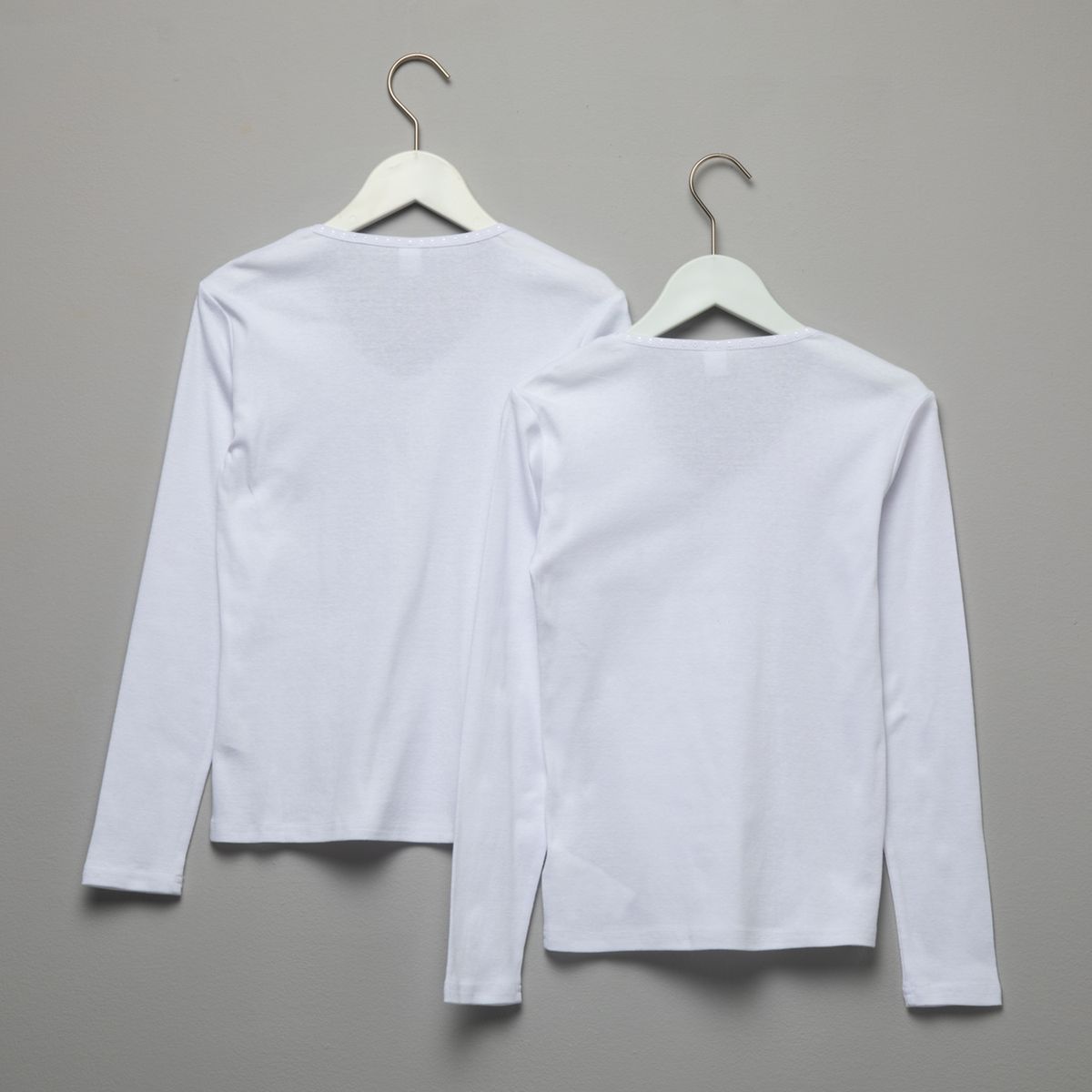 ELEVEN - Pack 2 Camisetas Interiores Manga Larga Algodón Niña Eleven