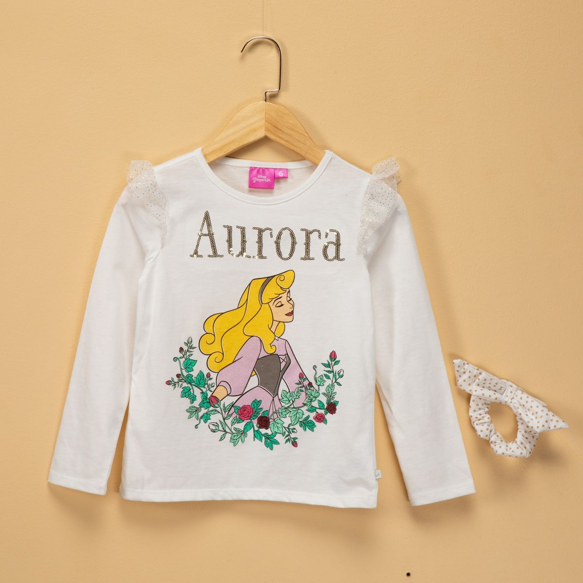 PRINCESAS - Princesas Polera Niña Algodón