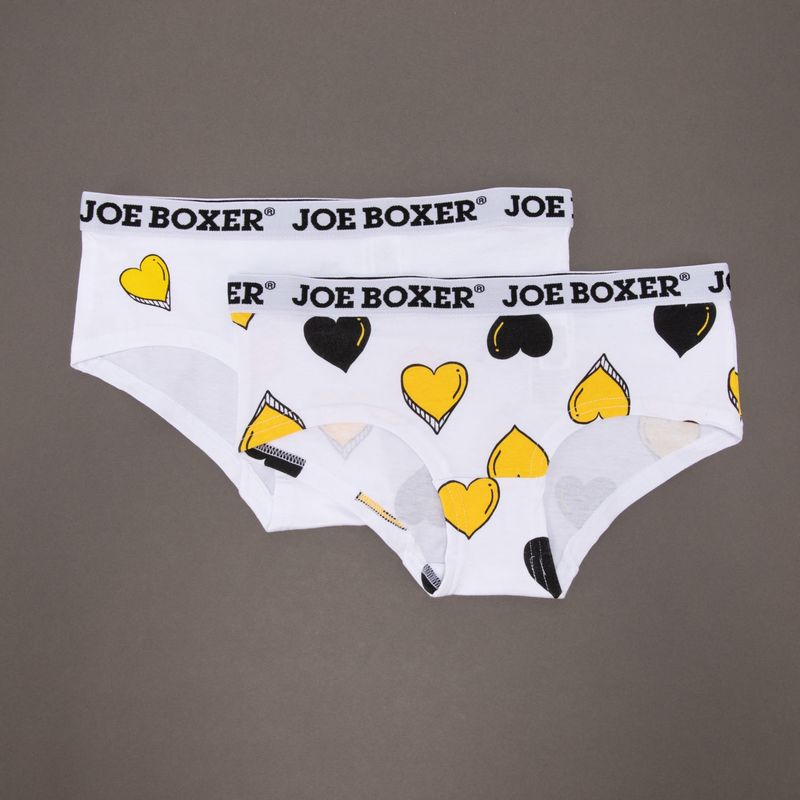 JOE BOXER - Calzones Niña Pack De 2 Unidades Algodón Joe Boxer