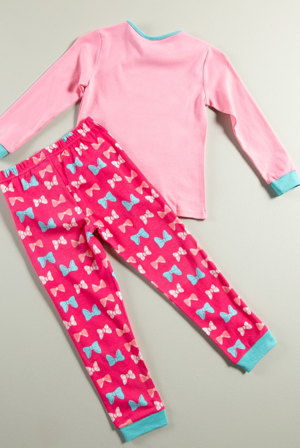 MINNIE - Minnie Pijama Niña Manga Larga Algodón