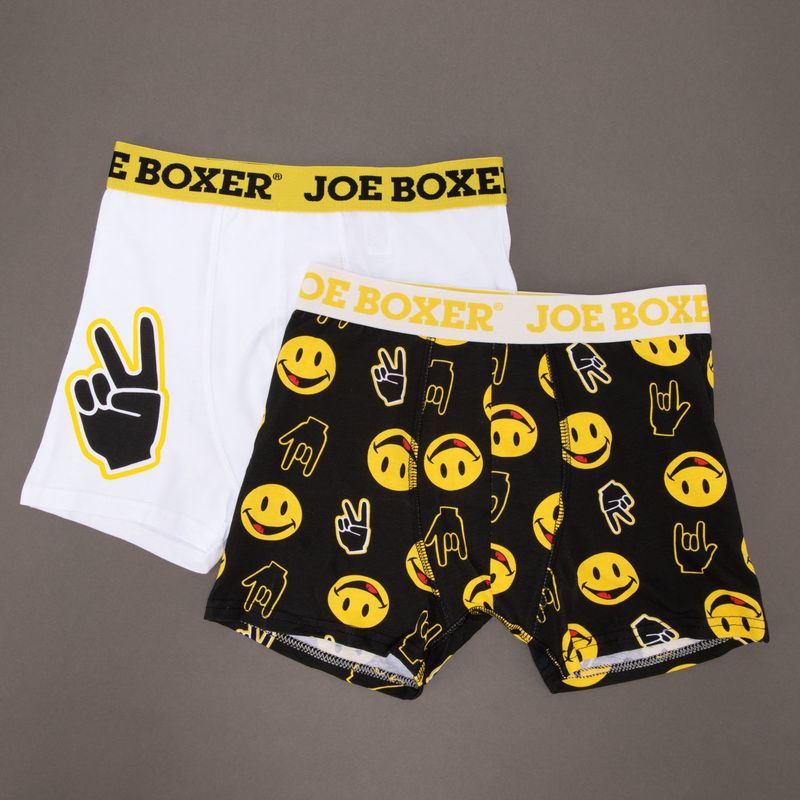 JOE BOXER - Pack De 2 Unidades Boxer Niño Algodón Joe Boxer