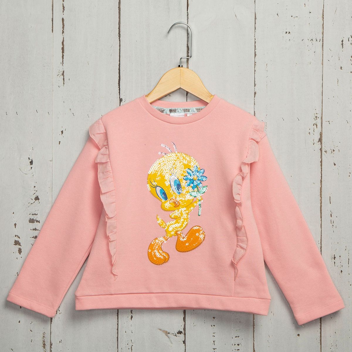 WARNER BROS - Looney Tunes Polerón Niña Algodón