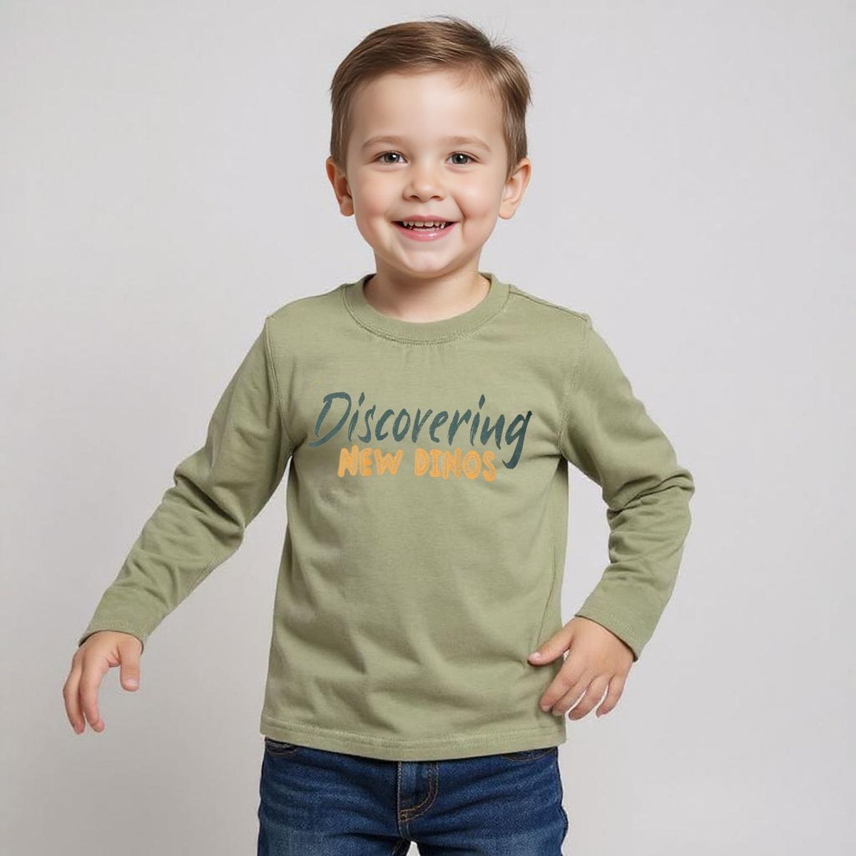 YAMP - Polera Niño Manga Larga Estámpala tú mismo Yamp