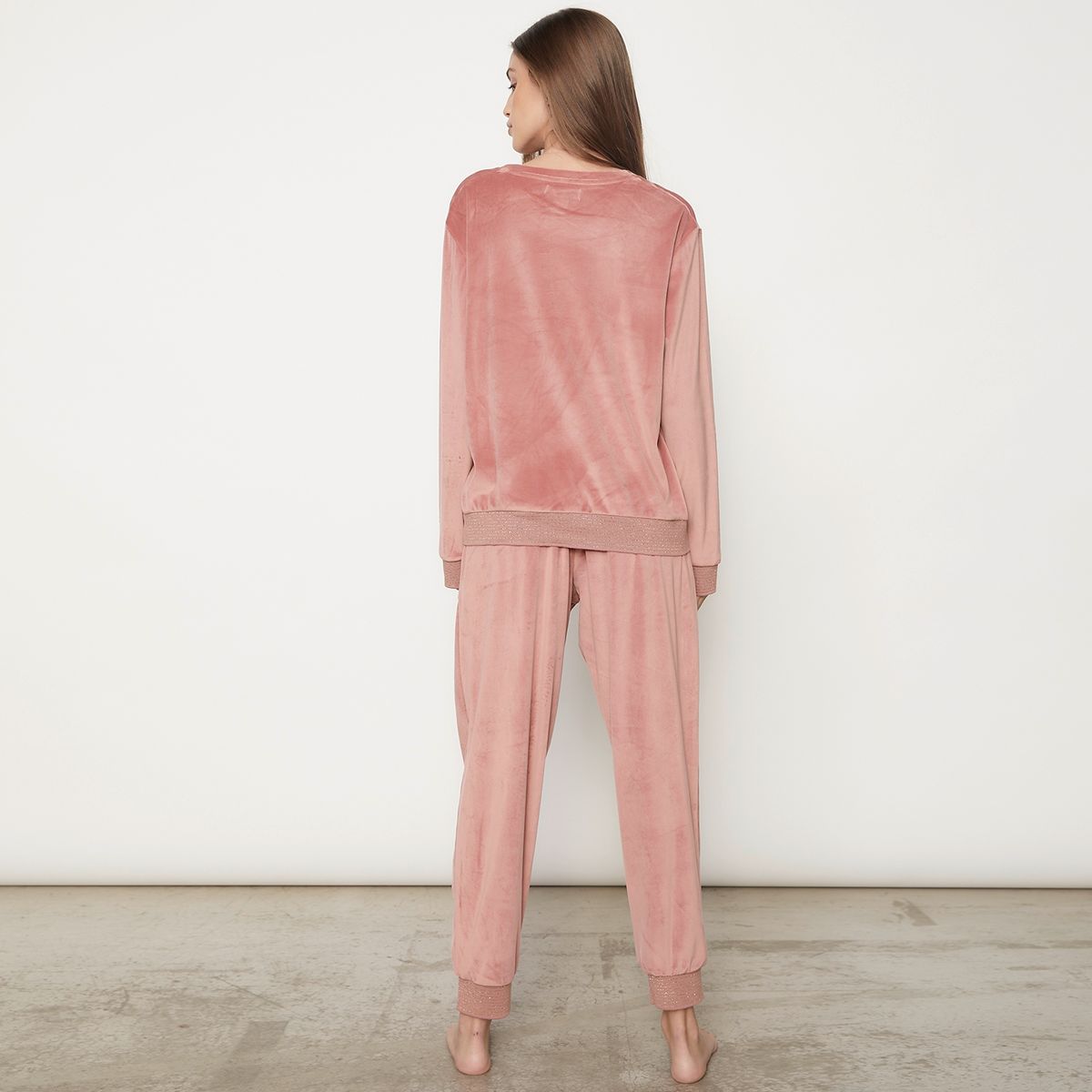 UNIVERSITY CLUB - Pijama Manga Larga Mujer University Club