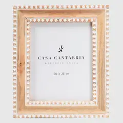 CASA CANTABRIA - Marco De Foto Madera Tallada 20X25 Cm