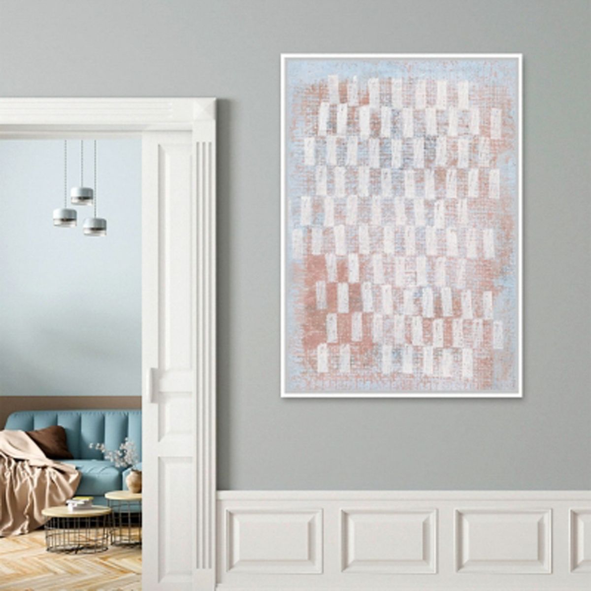 BASEMENT HOME - Cuadro Abstracto 83X4.3X123 Cm Basement Home