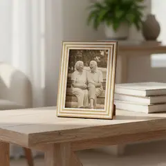 CASA CANTABRIA - Marco De Foto Madera Tallada 20X25Cm