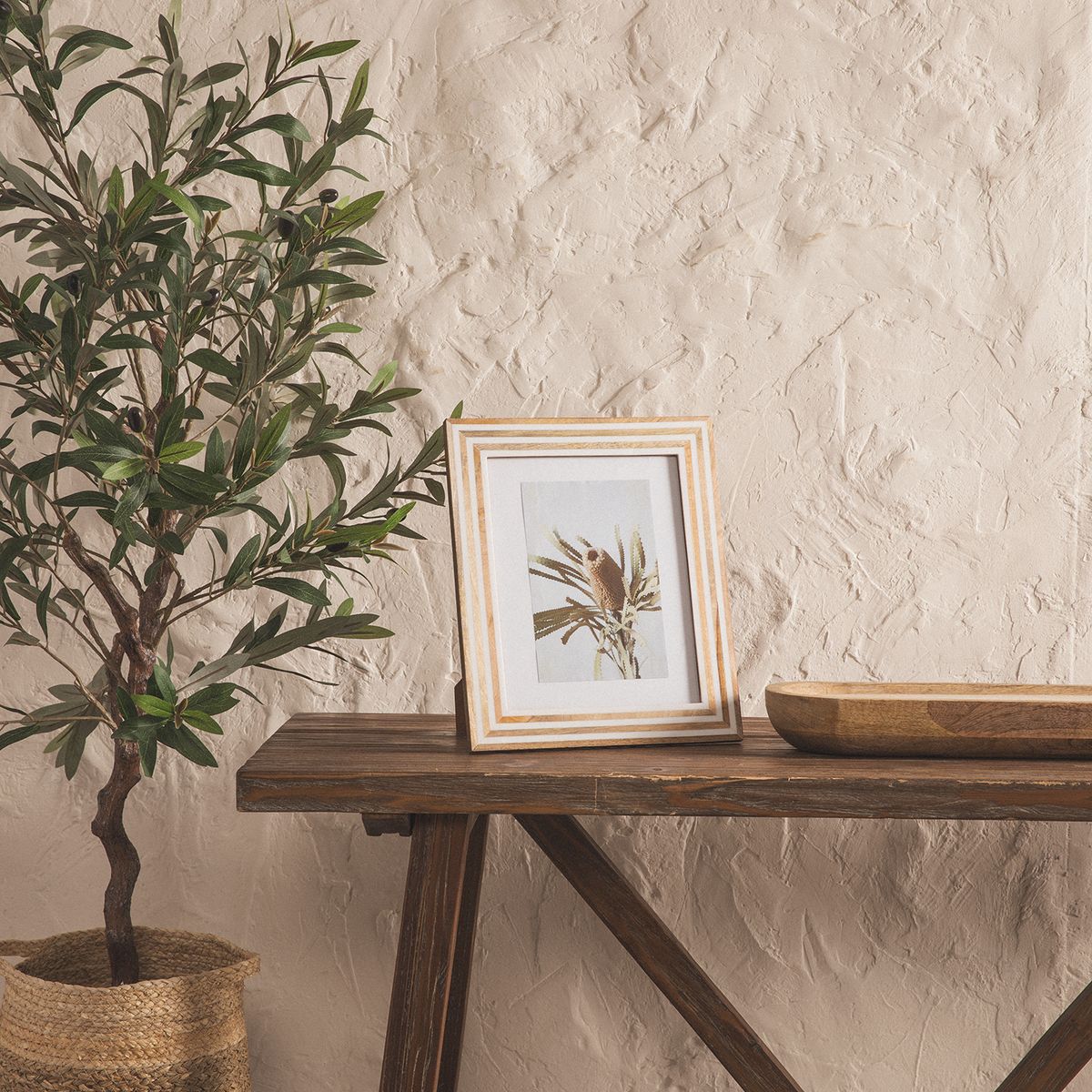 CASA CANTABRIA - Marco De Foto Madera Tallada 20X25Cm Casa Cantabria