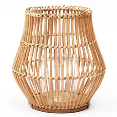 ROBERTA ALLEN - Fanal rattan diam14x20cm
