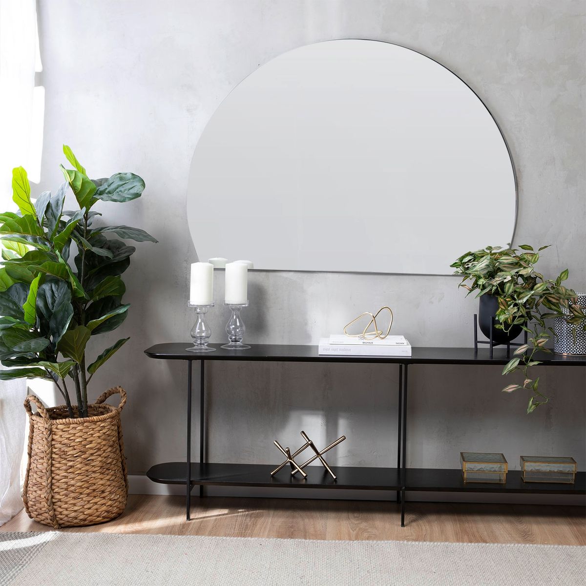 BASEMENT HOME - Espejo De Pared Cortado 84X120X1 Cm Basement Home