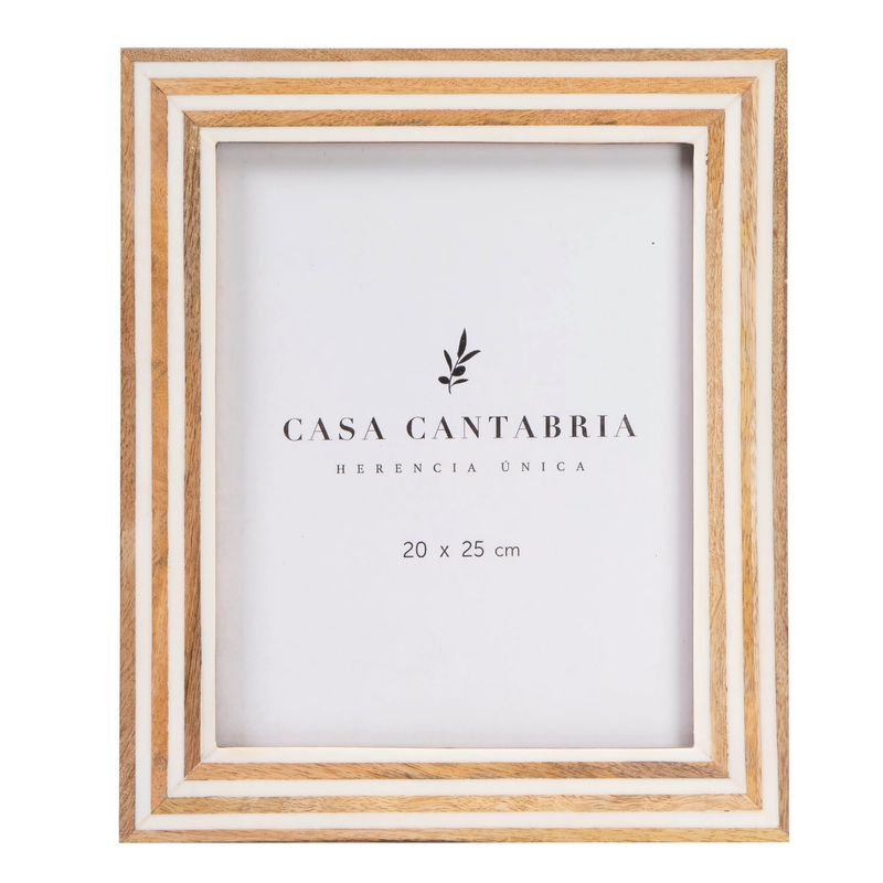 CASA CANTABRIA - Marco De Foto Madera Lineas 22X27 Cm Casa Cantabria