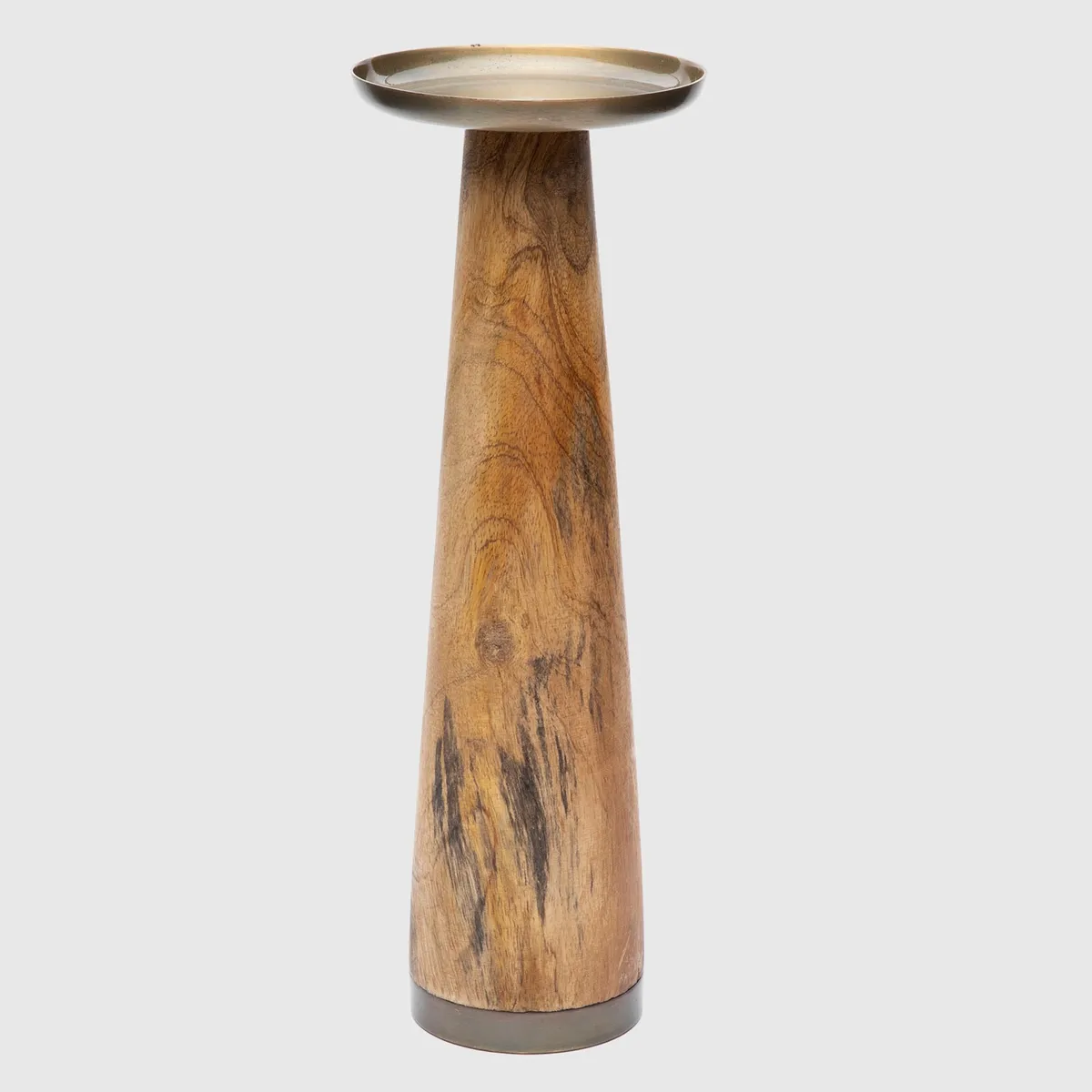 ROBERTA ALLEN - Candelabro Dorado Madera Adorno Decorativo Roberta Allen