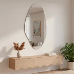 BASEMENT HOME - Espejo De Pared Curvy Asimétrico
