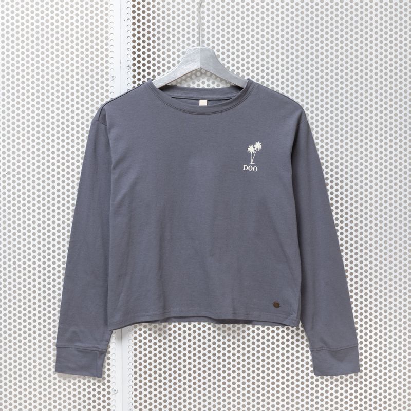 DOO AUSTRALIA - Polera Niña Manga Larga Algodón Reciclado Doo Australia