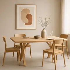 BASEMENT HOME - Mesa de Comedor Riviera Rectangular 180 cm