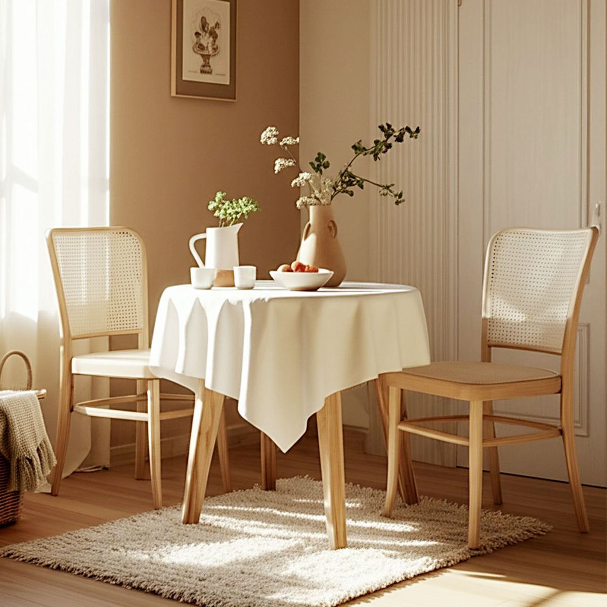 BASEMENT HOME - Par de Sillas Comedor Basement Home Antonia Madera