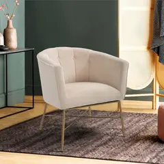 BASEMENT HOME - Poltrona Falette Terciopelo Estilo Moderno