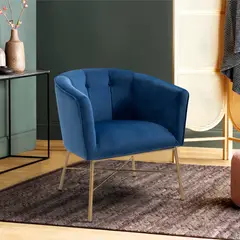 BASEMENT HOME - Poltrona Falette Terciopelo Estilo Moderno