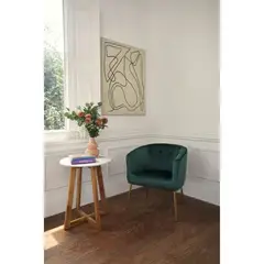 BASEMENT HOME - Poltrona Falette Terciopelo Estilo Moderno