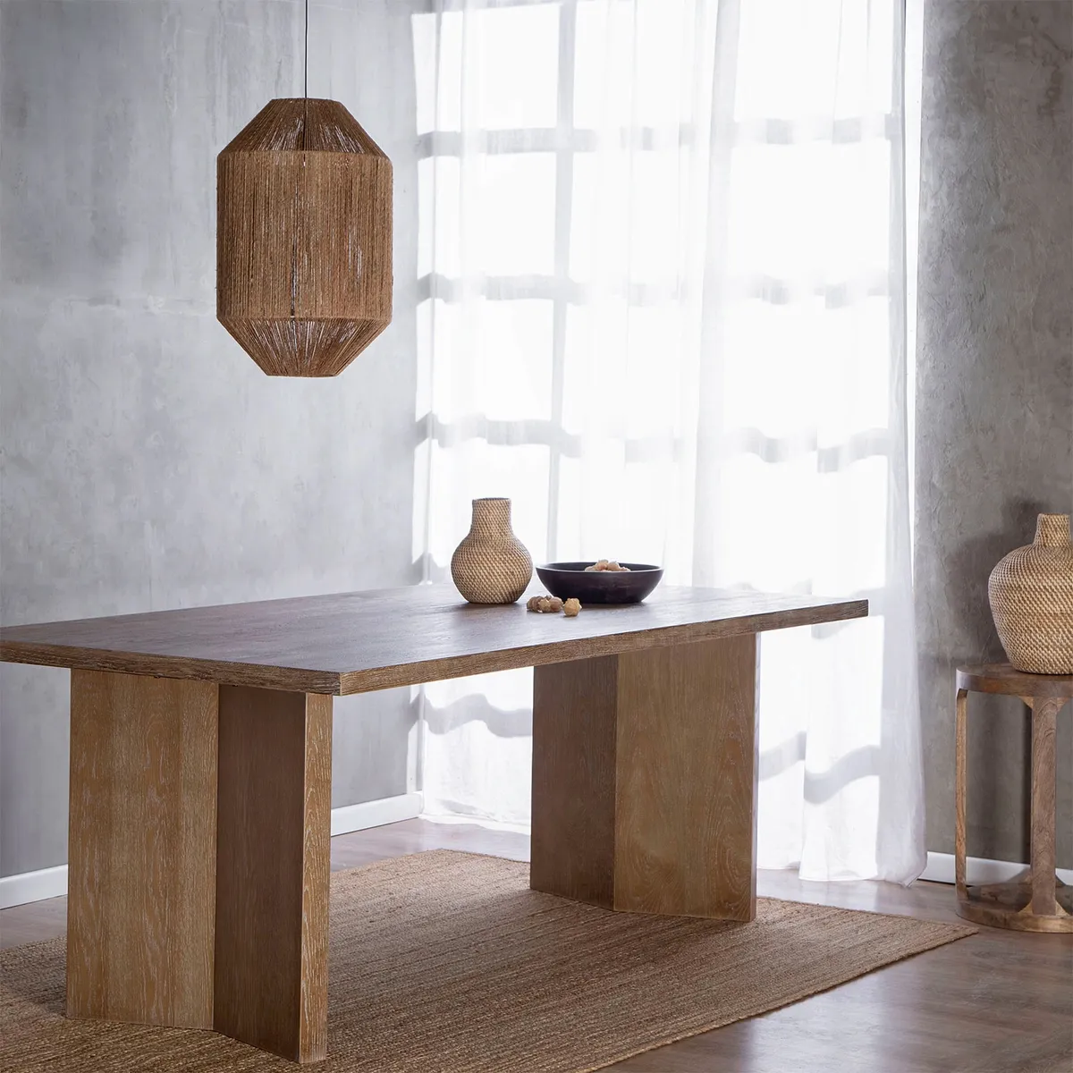 BASEMENT HOME - Mesa De Comedor Fuji Rectangular200 cm Basement Home