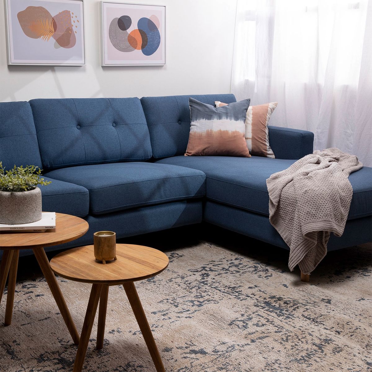 MICA - Sofá Seccional Derecho Corcega 4 Cuerpos Mica