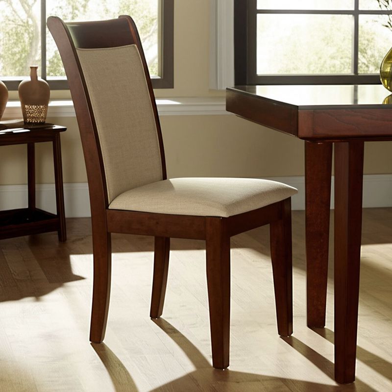 ROBERTA ALLEN - Silla de Comedor Roberta Allen Valerie Clásica Tapiz Tela Beige