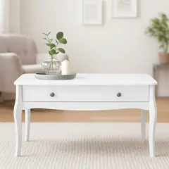 TVILUM - Mesa de Centro Rectangular Baroque