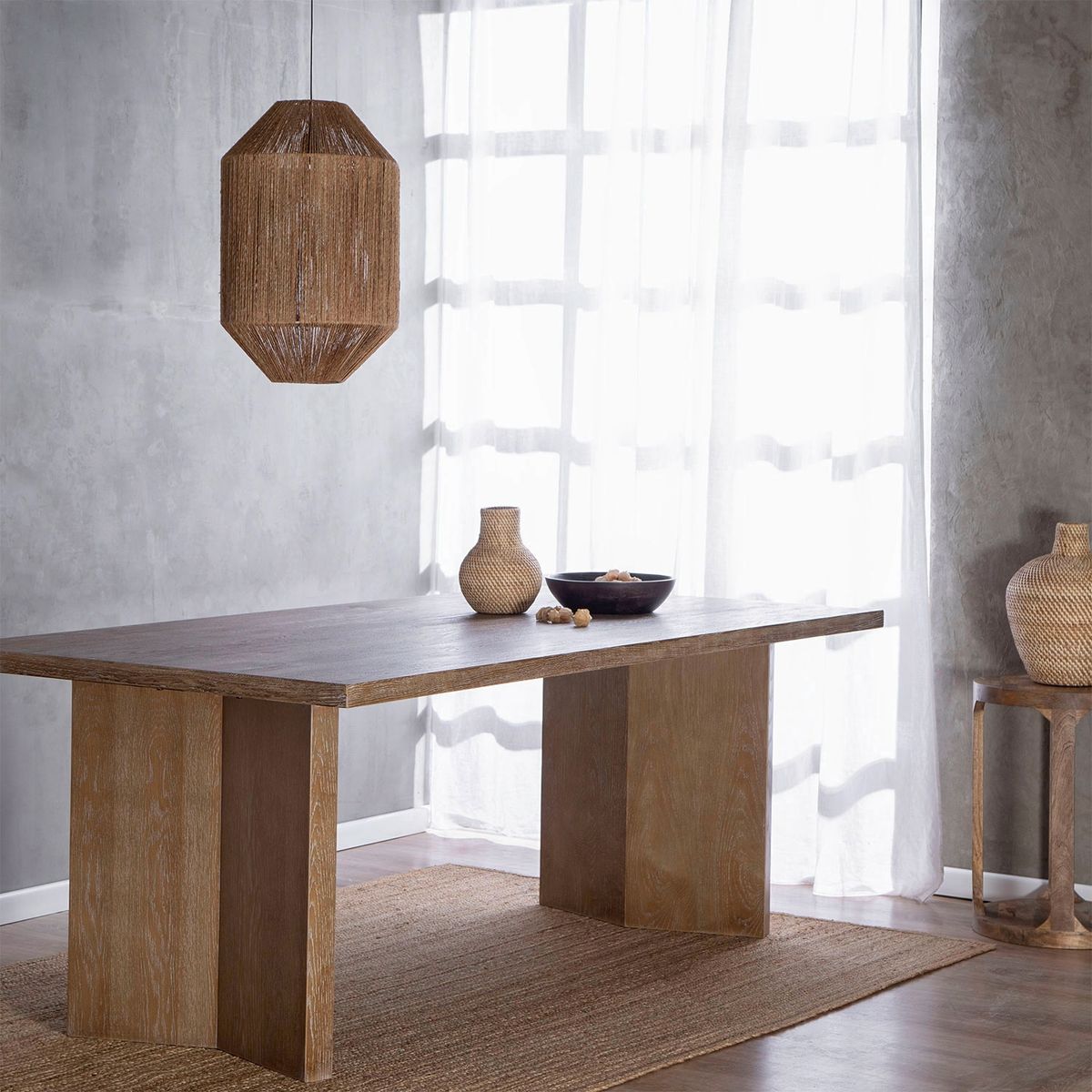 BASEMENT HOME - Mesa De Comedor Fuji Rectangular 220 cm Basement Home