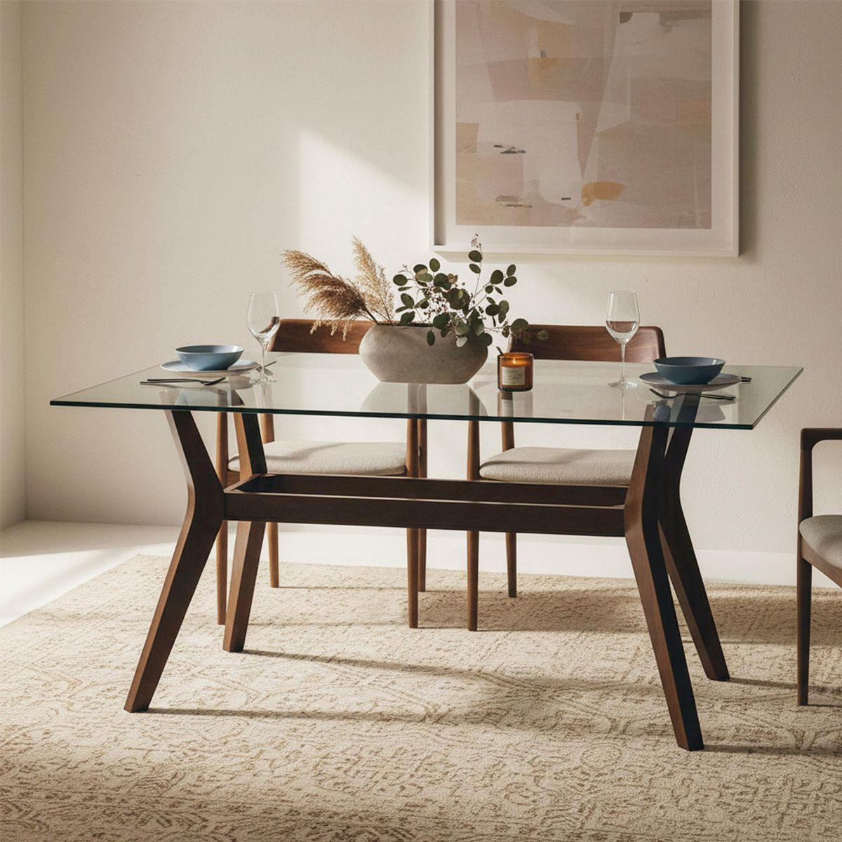 BASEMENT HOME - Mesa De Comedor Margot Rectangular 160 cm Basement Home