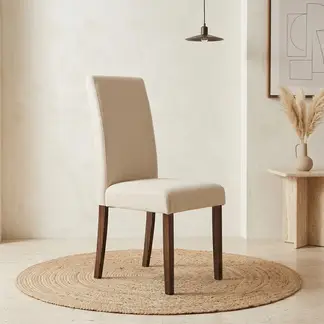 BASEMENT HOME - Par De Sillas Margot Beige