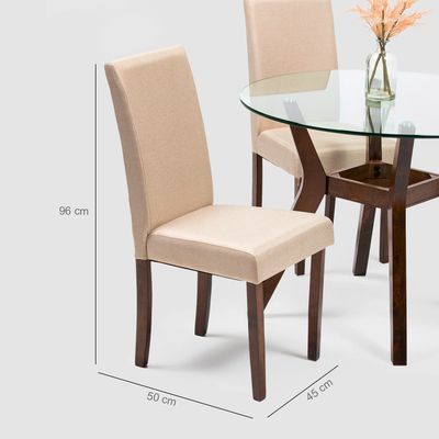 Imagen 2 del producto Par De Sillas Margot Beige