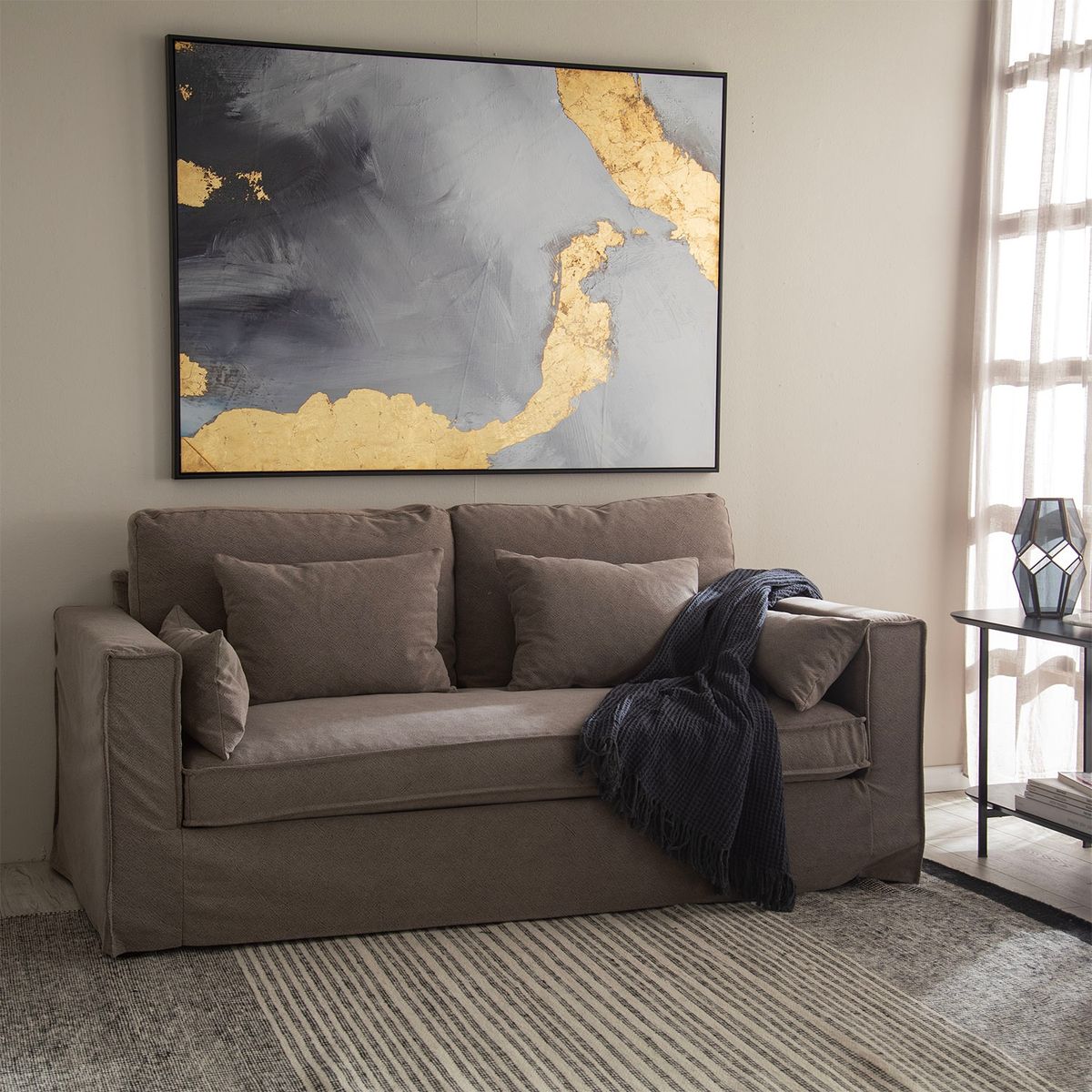 BASEMENT HOME - Sofá Baldomero 2 Cuerpos Basement Home