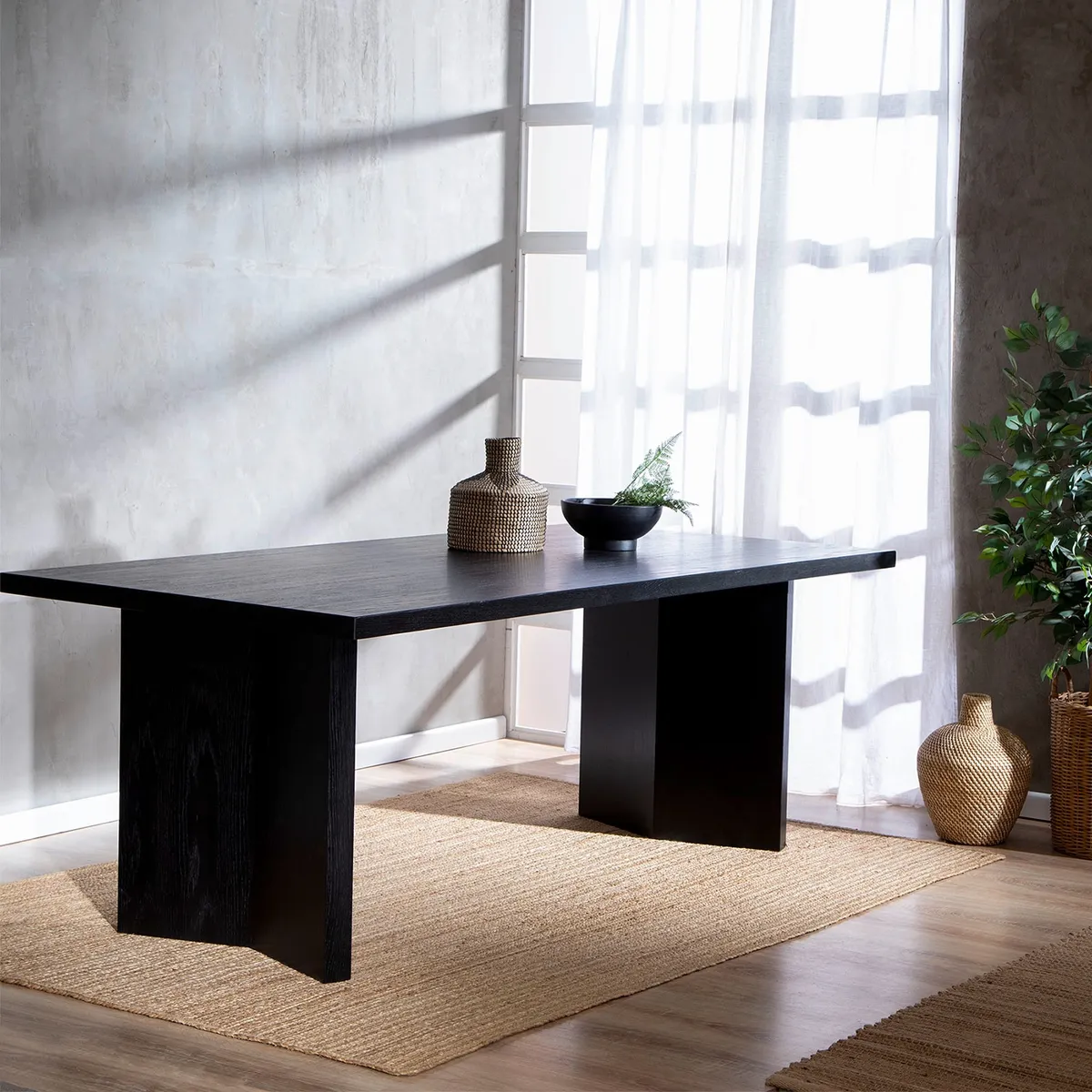 BASEMENT HOME - Mesa De Comedor Fuji Rectangular200 cm Basement Home